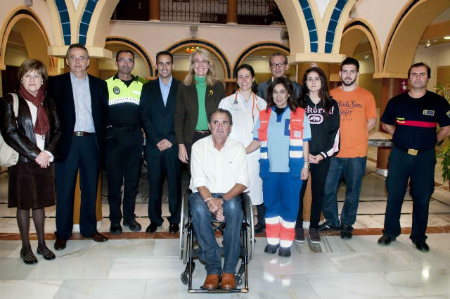 La Alcaldesa preside la puesta en escena del Road Show, un espectáculo audiovisual para la prevención de los accidentes de tráfico entre los jóvenes